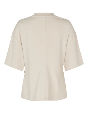 Enora brooch tee Soft Beige Second Female 